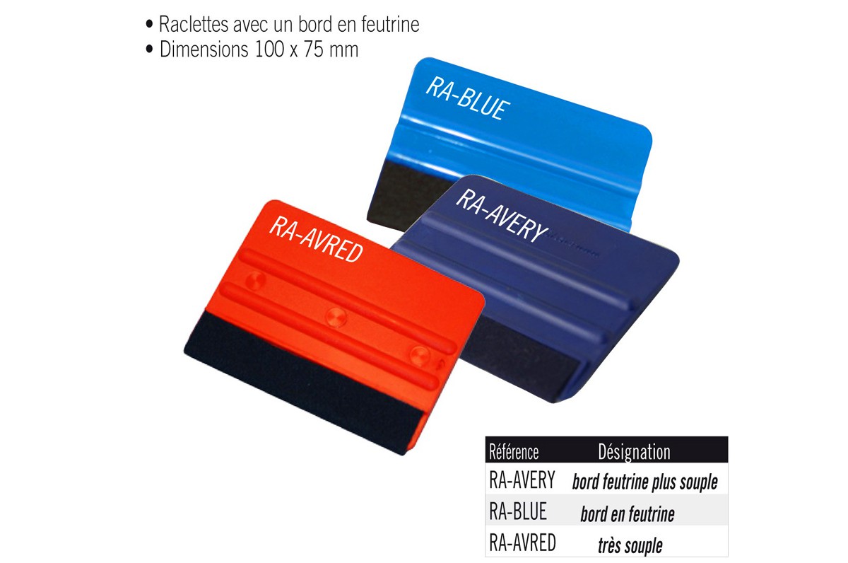 Raclette En Feutre Pour Pose De Vinyle - Spatule Professionnelle Anti-dérapante, Bleue