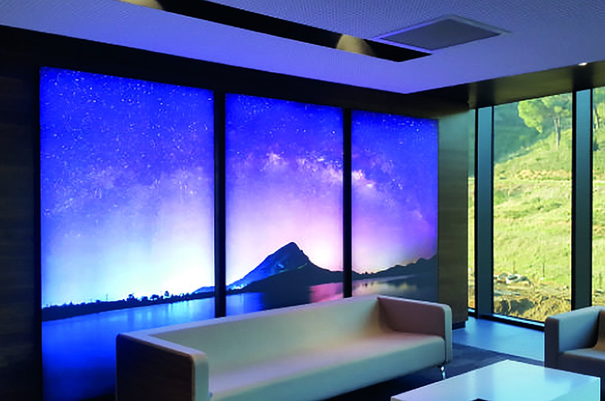 Cadre alu lumineux LEDS – Mur d'images : DECOR en ligne - Mur d'Images