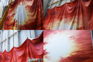 Pose de Bâche très grand format