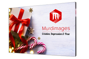 Textile Tendu sur Profilé Alu