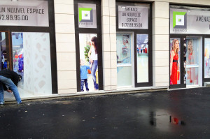 Pose 17 - Adhésifs pleins en Trompe l'oeil