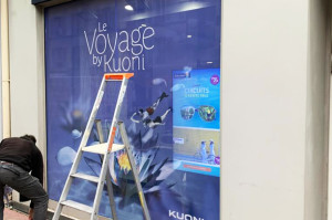 Pose 18 - Adhesif plein monomère laminé pour Kuoni